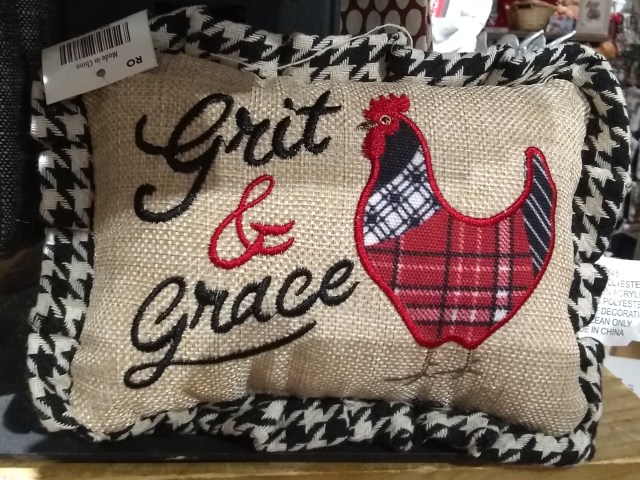 CB grit and grace pillow