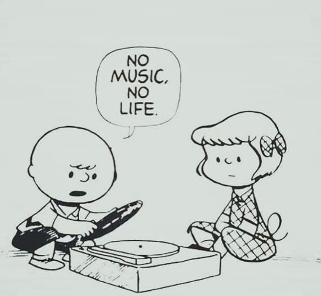 Charlie Brown No Music No Life